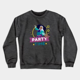 Lujanne "Party Time!" Crewneck Sweatshirt